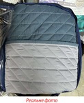 Покривало ArCloud 140 x 215 стьобане двостороннє в сумцi (Romb - Grey+Indian Teal) - фото 15