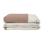 Покривало ArCloud 200 x 220 стьобане двостороннє в сумці (ZigZag - Rainy Day+Taupe Grey) - фото 3