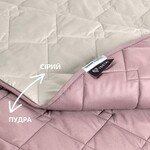 Покрывало CUBE двустороннее TM IDEIA 100 x 135 см пудра/св.серый - фото 14
