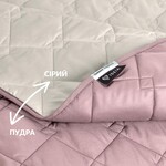 Покрывало CUBE двустороннее TM IDEIA 100 x 135 см пудра/св.серый - фото 8