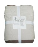 Покривало Decorator 140 x 215 паяне двостороннє (Куб беж/капучино 13-0607/17-0808)