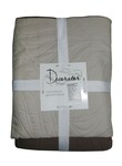 Покривало Decorator 140 x 215 паяне двостороннє (Листя беж/капучино 13-0607/17-0808)