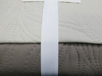 Покрывало Decorator 140 x 215 двустороннее Листья капучино/бежевый - фото 5