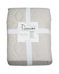 Покривало Decorator 180 x 215 двостороннє Куб сіро/коричнево-бежеве - фото 4