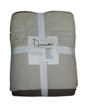 Покрывало Decorator 180x215 паяное двустороннее (Куб беж/капучино 13-0607/17-0808)