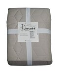 Покривало Decorator 240x215 паяне двостороннє (Куб сіро/коричнево-бежеве 15-3800/13-5304)