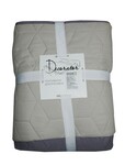 Покривало Decorator 240x215 паяне двостороннє (Куб бузково/бежеве 13-5304/17-3808)