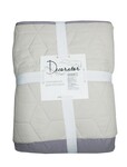 Покривало Decorator 240 x 215 двостороннє Куб бузково/бежеве - фото 3
