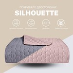 Двухстороннее покрывало 220 x 240 см и 2 шт подушки 50 x 50 см с вышивкой, ТМ IDEIA - фото 5