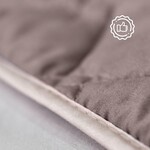 Покривало Саше Hotel Style 70 x 240 см мікрофібра двостороннє стьобане готельне шоколад, беж - фото 6