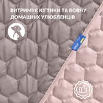 Покривало на ліжко Silhouette какао/беж 220 x 240 IDEIA двостороннє, міцна стібка тканини, антиалергенне волокно - фото 6
