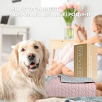 Покривало на ліжко Silhouette 220x240 IDEIA двостороннє, міцна стібка тканини, антиалергенне волокно - фото 10