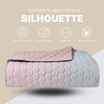 Покривало на ліжко Silhouette 240 x 260 IDEIA двостороннє, міцне стьобання тканини, антиалергенне волоконо - фото 9