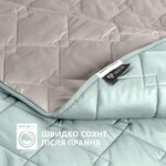Покрывало Стиль Cube TM IDEIA 210 x 240 см мята/св.серый - фото 7