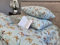 Комплект постільної білизни Політ блакитний, GOFRE - фото 4