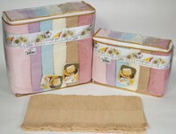 Полотенца махровые жаккардовые Cestepe Cotton Delux 70x140 (Stella)