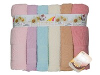 Рушники махрові жакардові Cestepe Cotton Delux 70 x 140 (Stella) - фото 2
