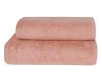 Полотенце банное махровое 70 x 140 см. Parisa Flat Cotton, H-500 персиковый, ТМ Parisa Home Узбекистан - фото 3