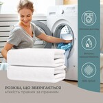 Готельний махровий рушник, для рук та обличчя, 50 x 90 см, щільність 550 гм2, ТМ IDEIA - фото 8