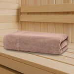 Полотенце махровое банное, 70 x 140 см, плотность 600 гм2, бежевое, ТМ IDEIA - фото 6