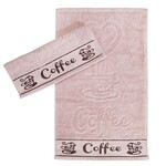 Полотенце Parisa 30x50 coffee пудра