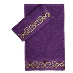 Полотенце Parisa 30x50 (J-223 - узор сиреневый)