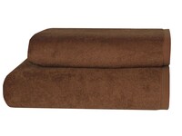 Полотенце банное махровое 70 x 140 см Parisa Flat Cotton, H-500 коричневое, ТМ Parisa Home