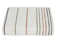 Рушник банний Parisa Stripe Cotton 70x140 см, білий D-272-02 - фото 2