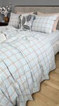 Постільна білизна Bubble Gum Washed Cotton, варена бавовна, солодкий колір жуйки - фото 18