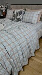 Постільна білизна Bubble Gum Washed Cotton, варена бавовна, солодкий колір жуйки - фото 27