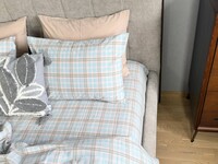 Постільна білизна Bubble Gum Washed Cotton, варена бавовна, солодкий колір жуйки - фото 1