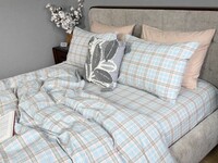 Постільна білизна Bubble Gum Washed Cotton, варена бавовна, солодкий колір жуйки - фото 2