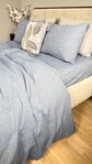 Постільна білизна Jeans Washed Cotton, варена бавовна, м’який джинсовий колір - фото 15