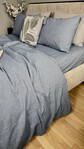 Постільна білизна Jeans Washed Cotton, варена бавовна, м’який джинсовий колір - фото 24