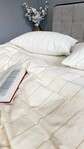 Постільна білизна Lonely Washed Cotton, 100% бавовна варена з бежевими лініями - фото 11