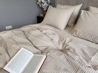Постільна білизна Mini Bell + Creamy Beige, Washed Cotton, варена бавовна, ніжний кремовий беж - фото 10