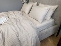Постільна білизна Mini Bell + Creamy Beige, Washed Cotton, варена бавовна, ніжний кремовий беж - фото 2