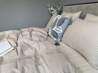 Постільна білизна Mini Bell + Creamy Beige, Washed Cotton, варена бавовна, ніжний кремовий беж - фото 9