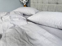 Постільна білизна Rock Gray, варена бавовна (Washed Cotton) W1351 - фото 10