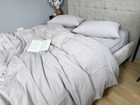 Постільна білизна Rock Gray, варена бавовна (Washed Cotton) W1351 - фото 6