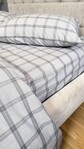 Постільна білизна Volcano Washed Cotton, варена бавовна в сіру клітку - фото 15