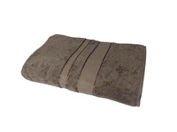 Простирадло махрове, євро 200 x 220 см, коричневий, ТМ Aisha