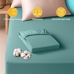 Простирадло трикотажне на гумці IDEIA 160x200x35 см м’ята - фото 6