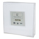 Простирадло на резинцi First Choice Сатин 180x200+2x50x70 (White) - фото 2