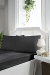 Простирадло на резинцi First Choice Сатин 160 x 200 + 2 x 50 x 70 (Anthracite) - фото 5