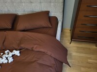 Комплект постільної білизни Пряний шоколад S181, Turkish flannel