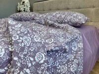 Комплект постельного белья Роза фиолет, GOFRE DUO - фото 10