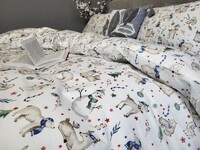 Комплект постільної білизни Різдвяний настрій UNO, cotton