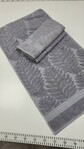 Полотенца махровые жаккардовые LUX COTTON AKASYA, 100 хлопок 520 гм2, лиловые, ТМ Gulcan - фото 2