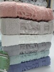 Рушники махрові SILK BAMBOO, 100 бамбук 550 гм2, білі, ТМ Cestepe - фото 2